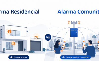 Una Alarma Comunitaria No es una Alarma para Casa
